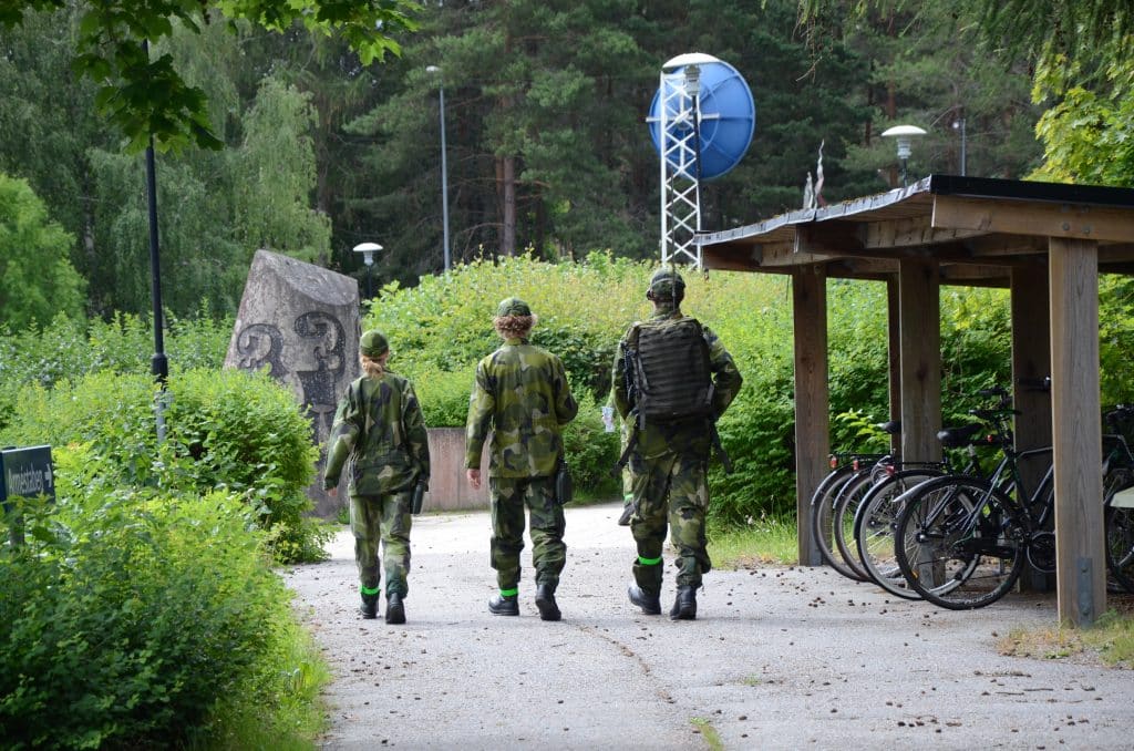 ungdomar på rad. signalungdom